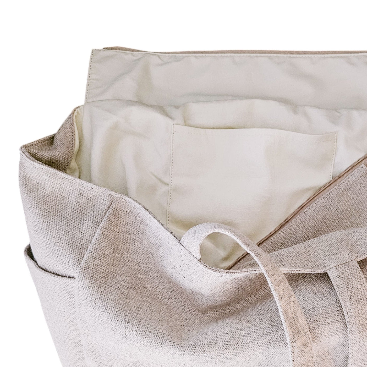 European Flax Linen Tote | GOTS & OEKO-TEX® (Natural)