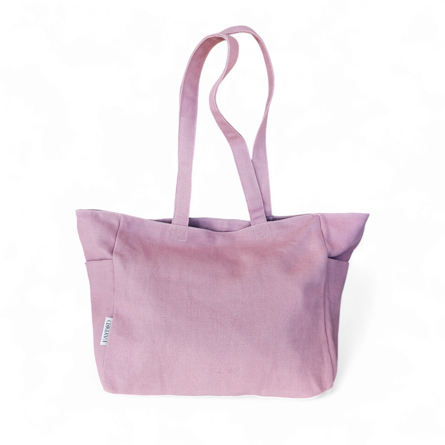 European Flax Linen Tote | GOTS & OEKO-TEX® (Lilac)